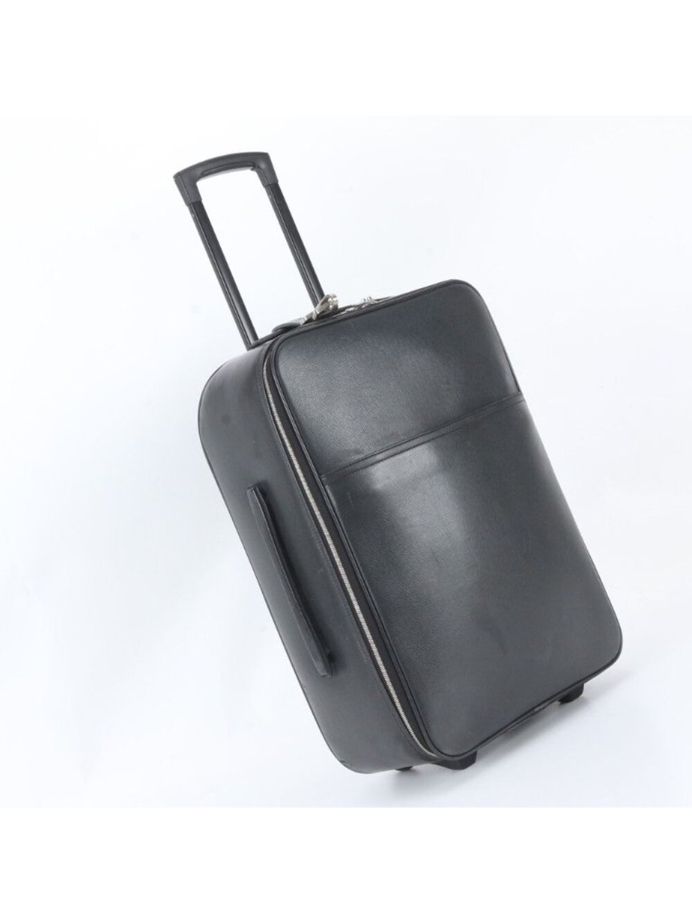 Louis Vuitton Taiga Pegase 55 Leather Suitcase Carry Case Bag Trunk